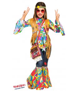 Costume carnevale - HIPPY RAGAZZA